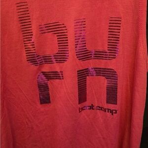 Pink Burn Boot Camp Tank Top